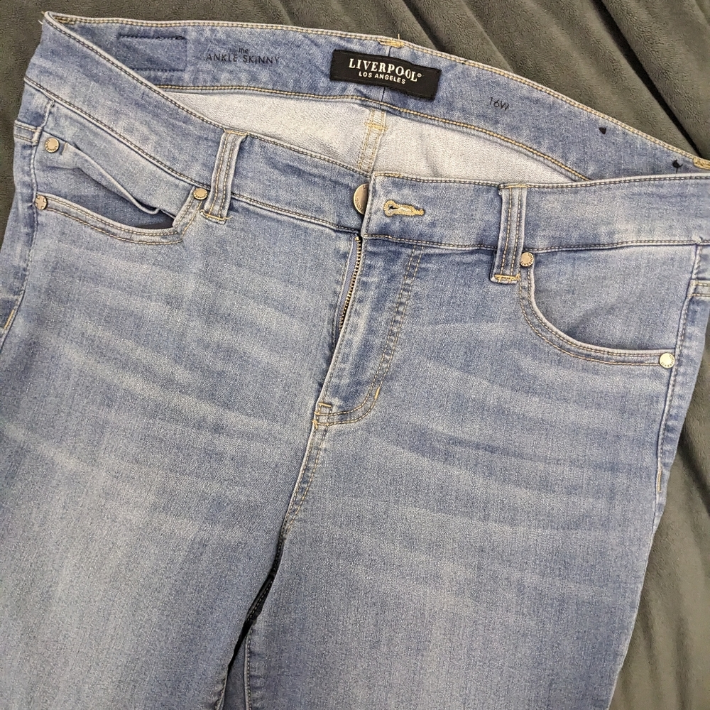 Liverpool Los Angeles Skinny Ankle Jeans